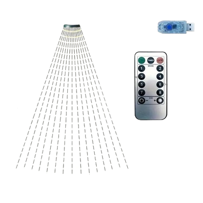 Rede de LED magnética para árvore de Natal